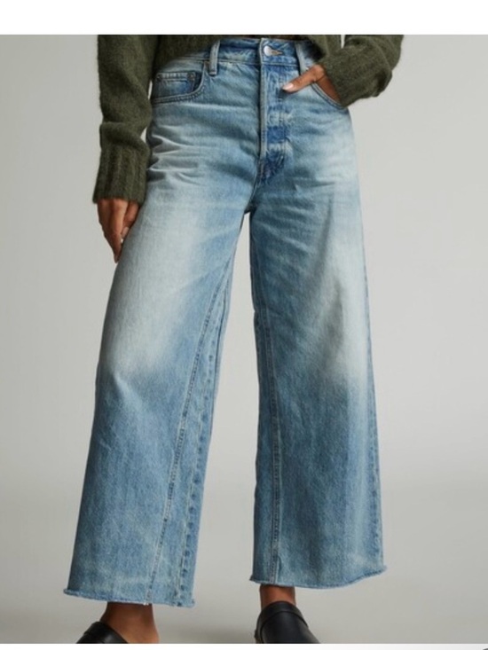 Everlane Denim - Everlane The Way-Wide Crop Jean Women’s Size 29 Wide Leg Jeans